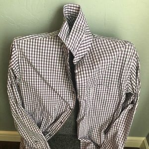 Men’s Alfani performance purple dress shirt - L 15